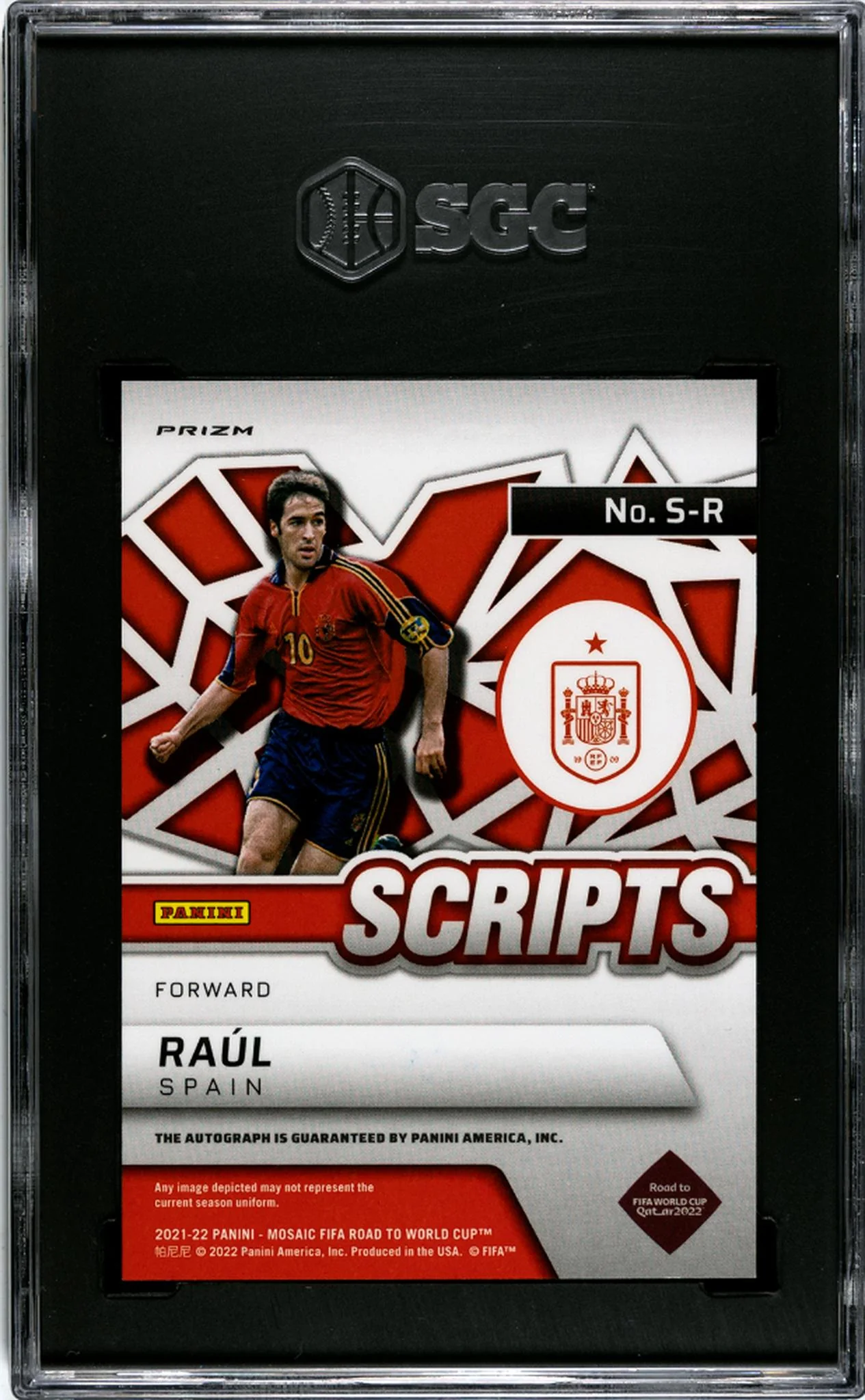 2021 Mosaic #S-R Raúl Scripts SGC 10 - Image 2