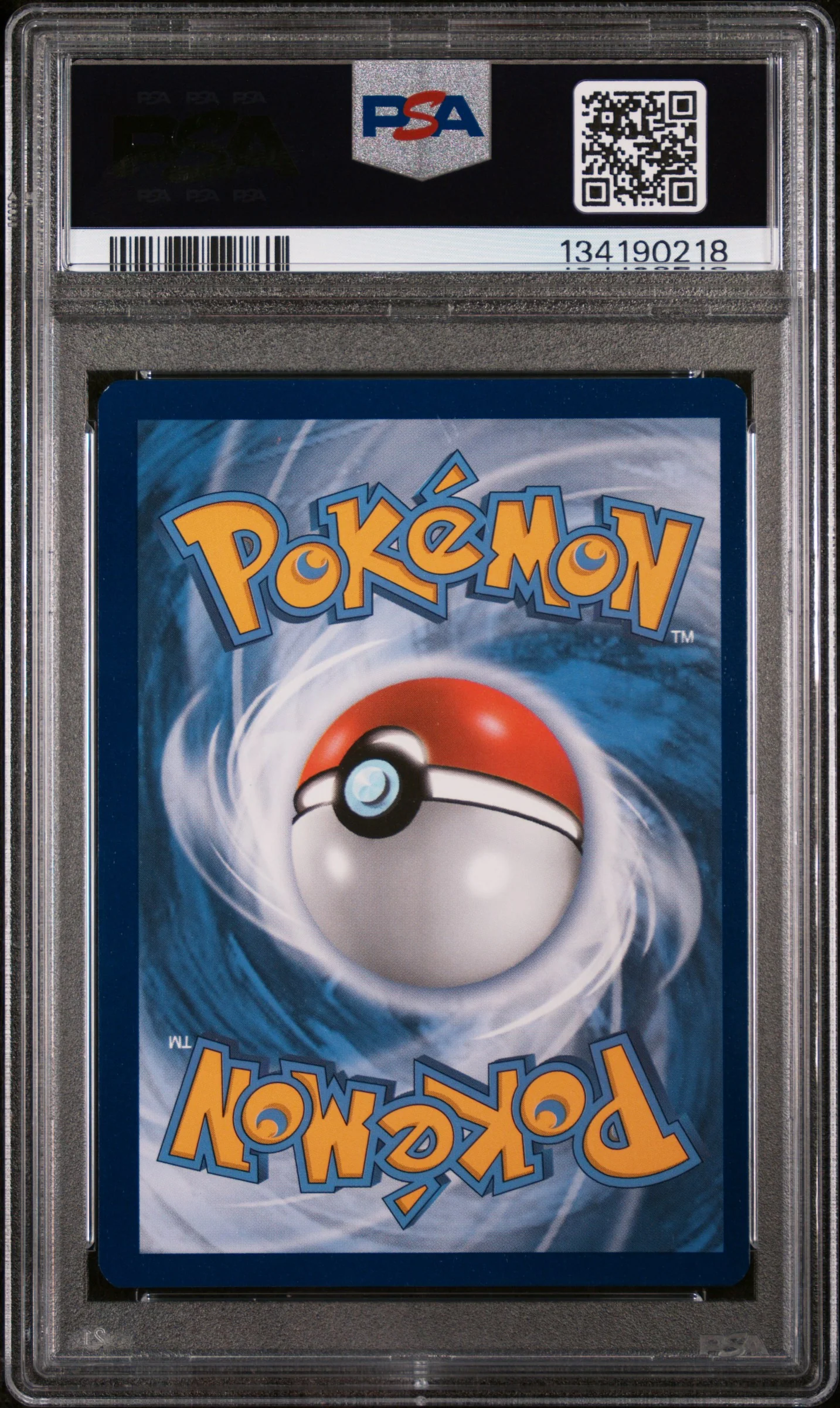 2021 Pokemon Sword and Shield Promo Premium Collection Vaporeon Vmax #SWSH182 PSA 8 - Image 2