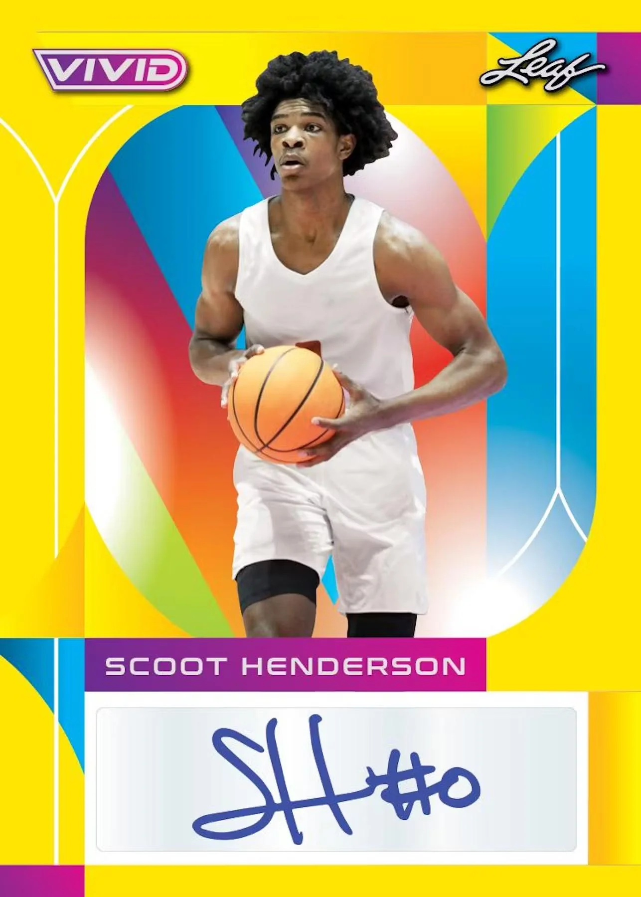 2022-23 Leaf Vivid Basketball Hobby Box - Image 11