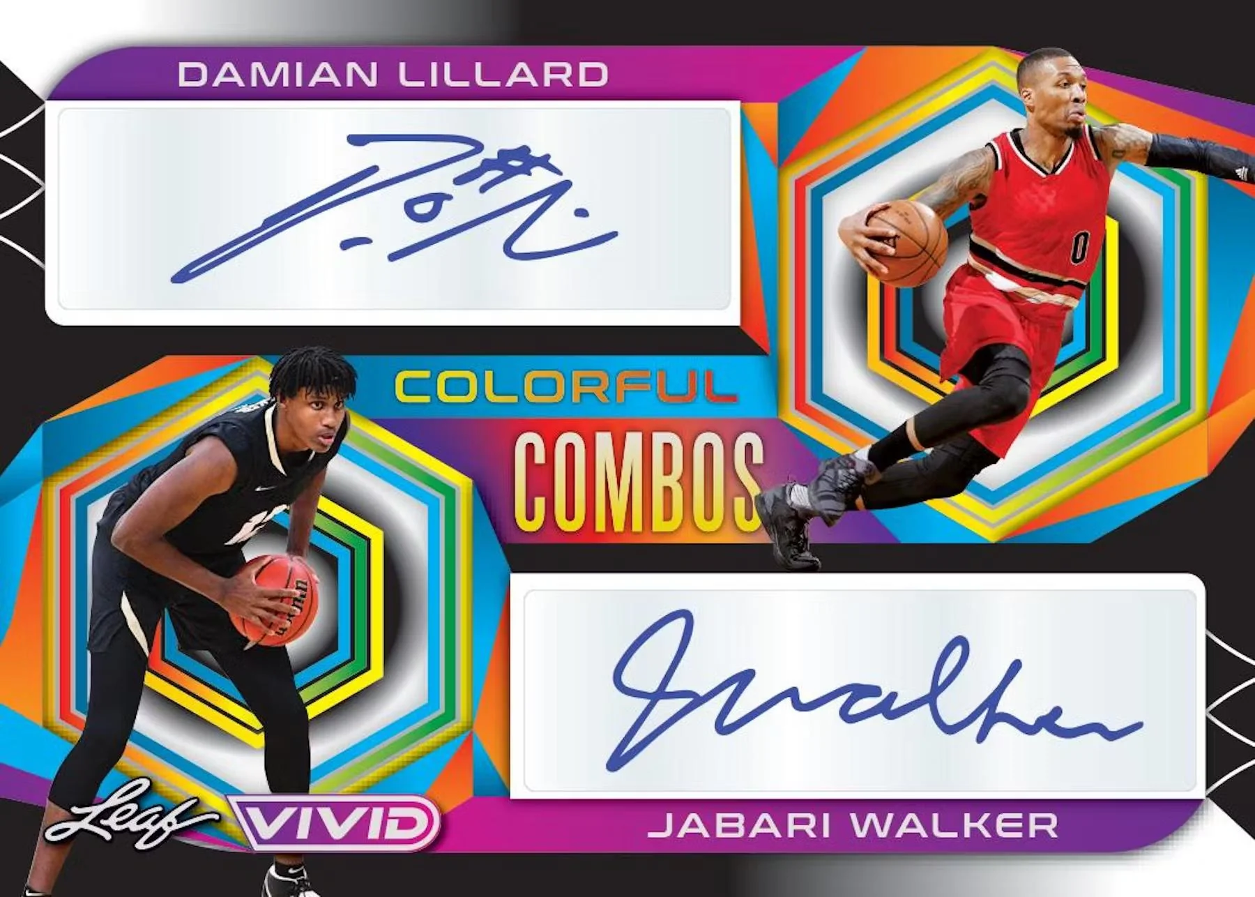 2022-23 Leaf Vivid Basketball Hobby Box - Image 4