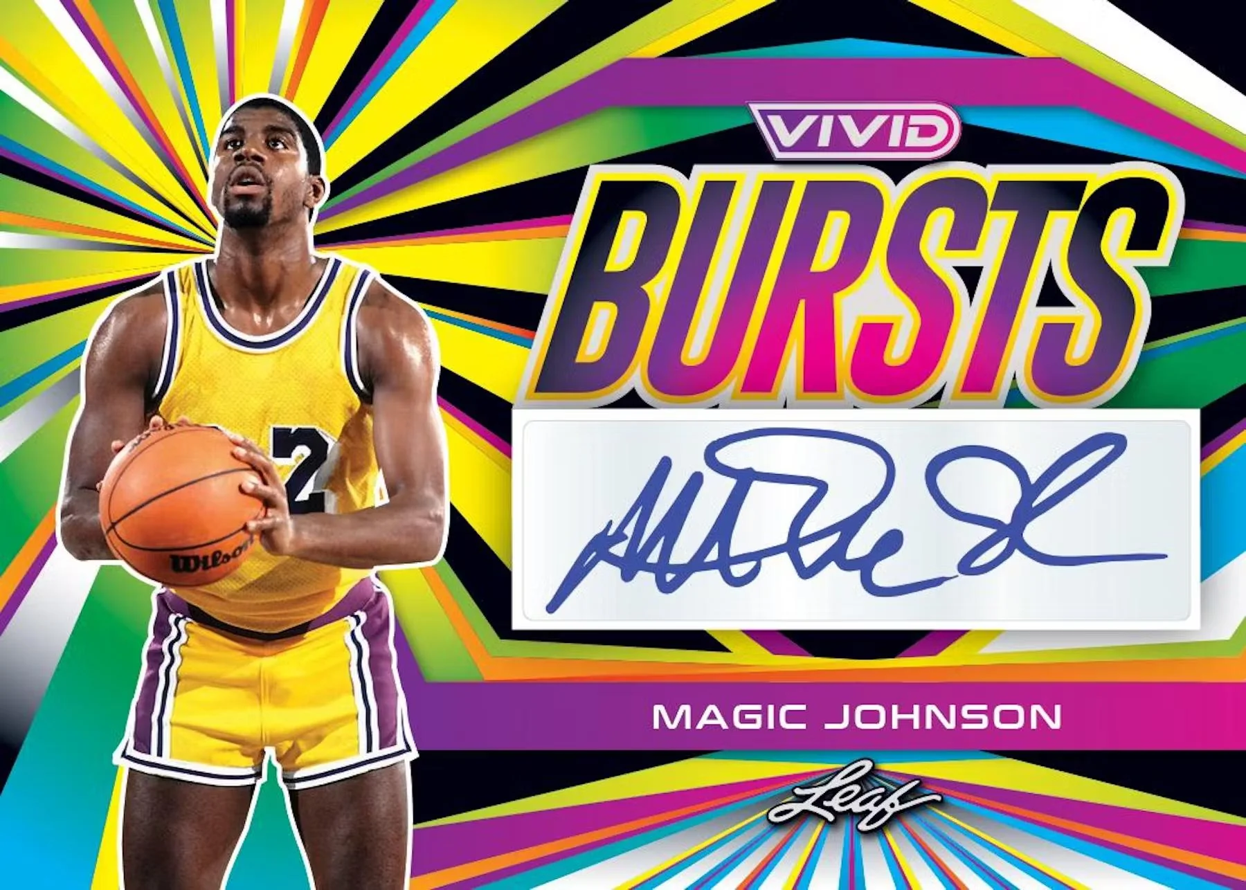 2022-23 Leaf Vivid Basketball Hobby Box - Image 6