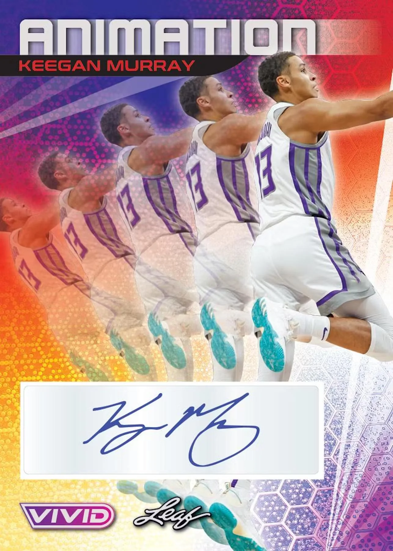 2022-23 Leaf Vivid Basketball Hobby Box - Image 9