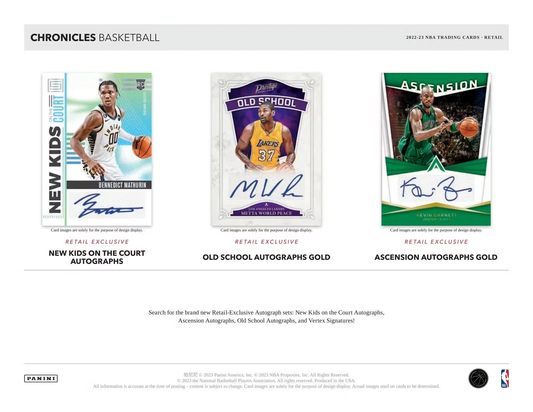 2022-23 Panini Chronicles Basketball Blaster Box - Image 4