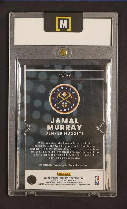2022-23 Panini Elite #GG-JMY Jamal Murray Genre Graphs /49 Auto - Image 2