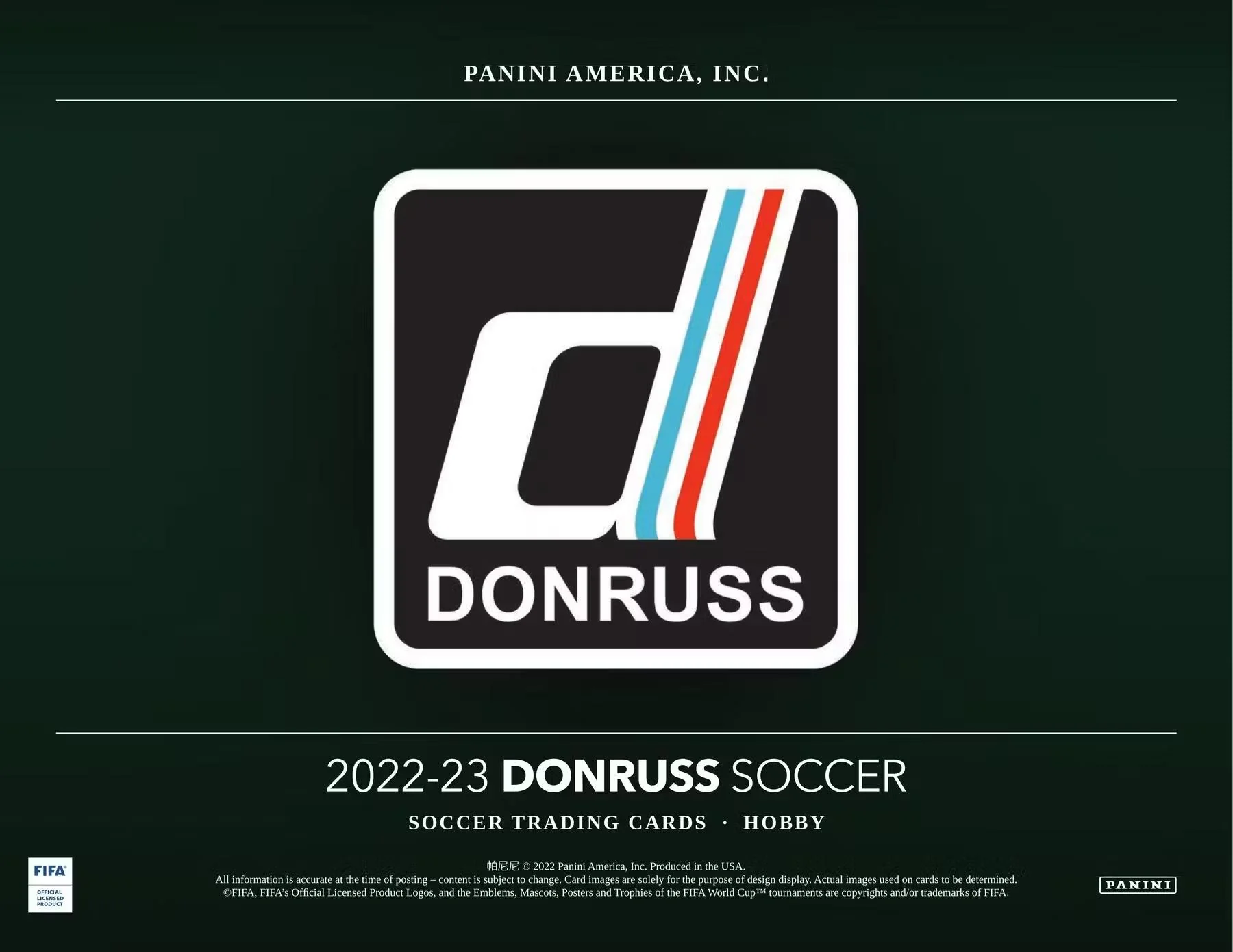 2022-23 Panini Donruss Soccer Hobby Box - Image 5