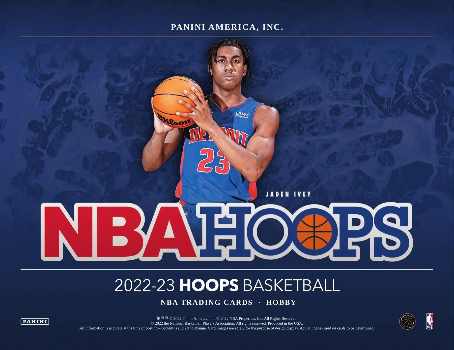 2022-23 Panini NBA Hoops Basketball Hobby Box - Image 7