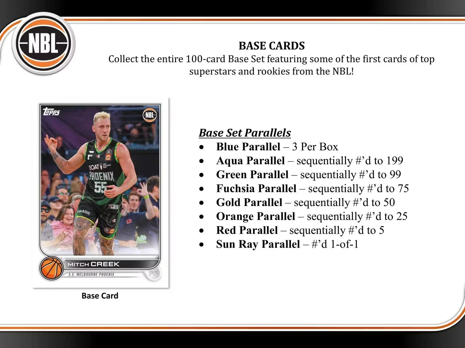 2022-23 Topps NBL Basketball Hobby Box - Image 4
