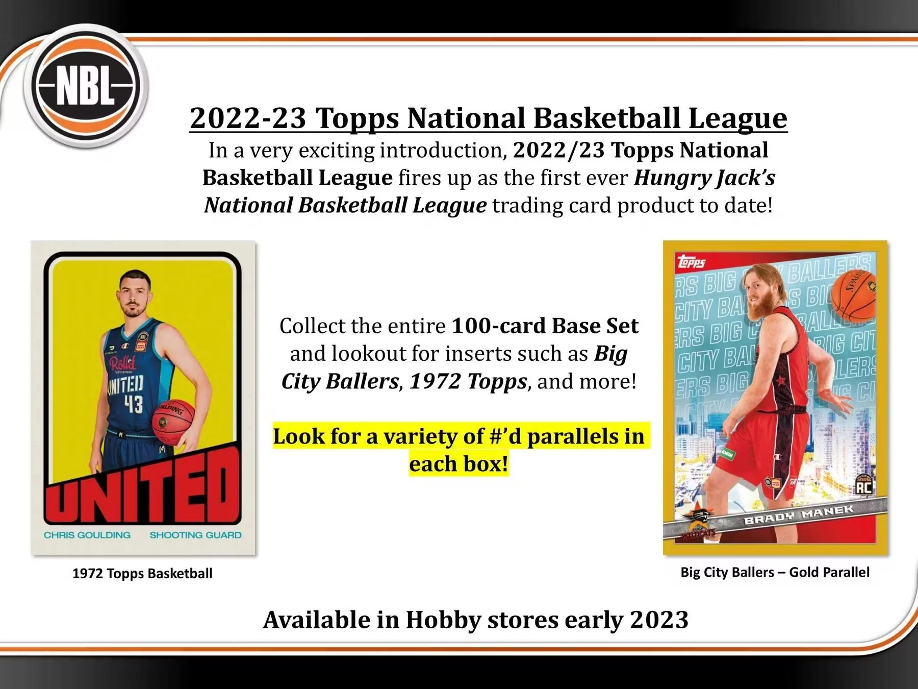 2022-23 Topps NBL Basketball Hobby Box - Image 5