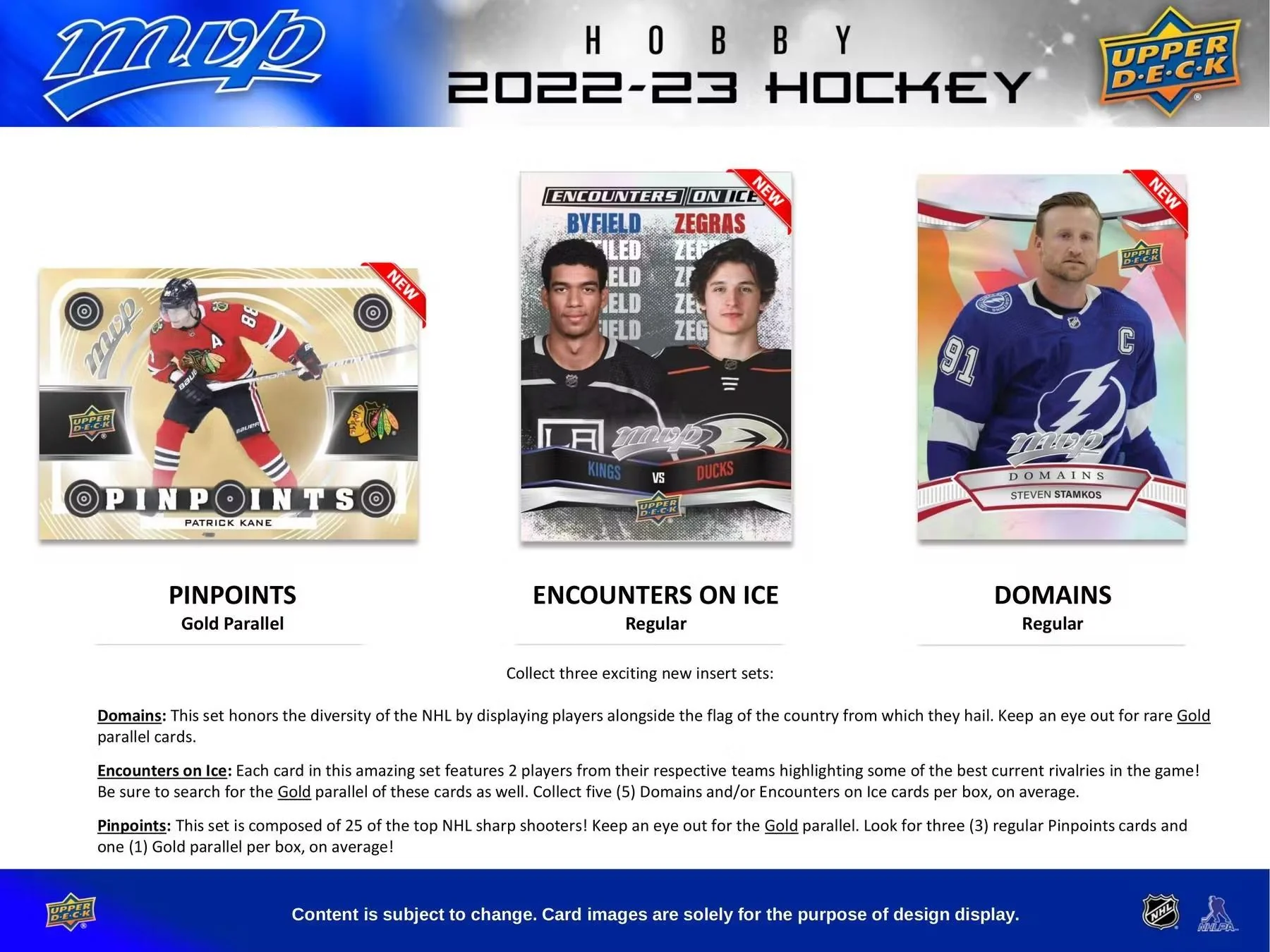 2022-23 Upper Deck MVP Hockey Hobby Box - Image 6