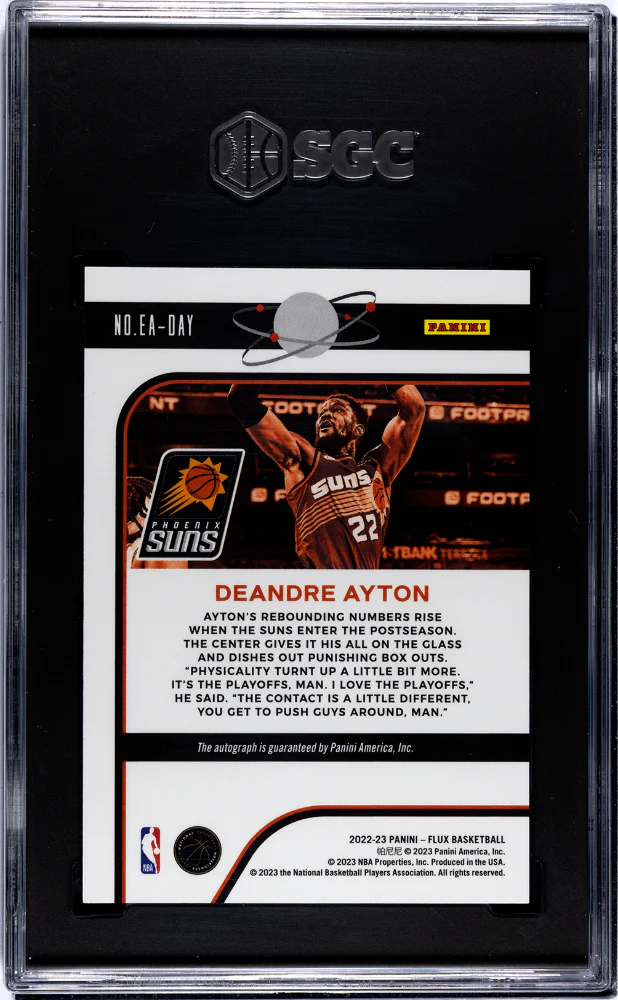 2022 Flux #EA-DAY Deandre Ayton Equinox SGC 9.5 - Image 2