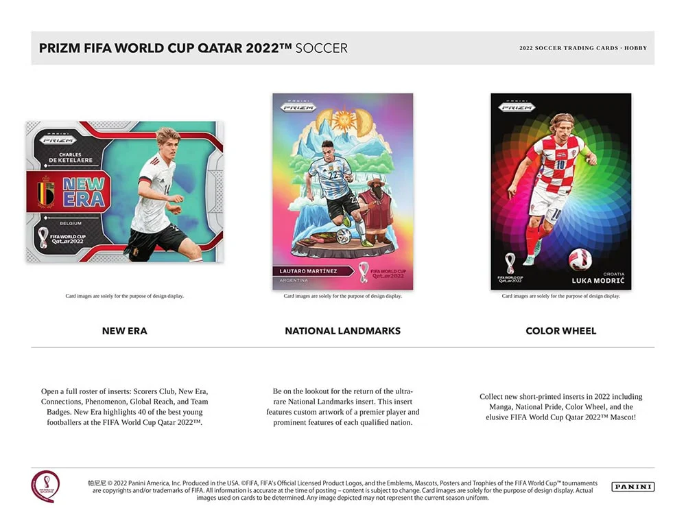 2022 Panini Prizm World Cup Soccer Hobby Box - Image 3