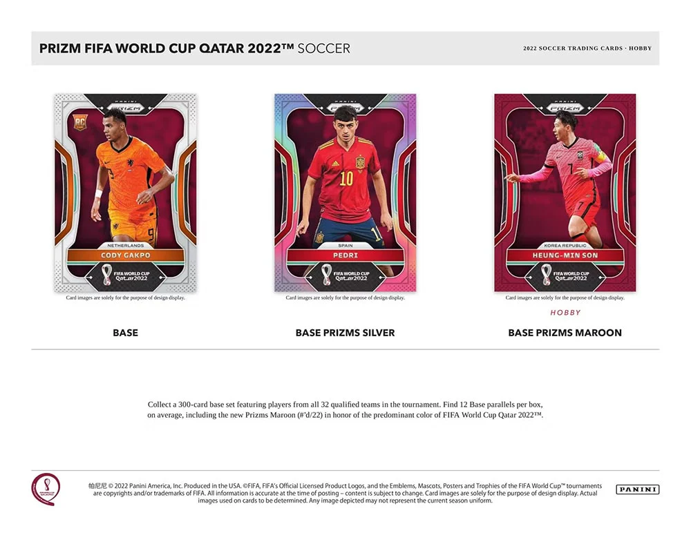 2022 Panini Prizm World Cup Soccer Hobby Box - Image 4