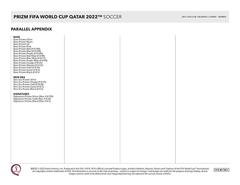2022 Panini Prizm World Cup Soccer Hobby Box - Image 6