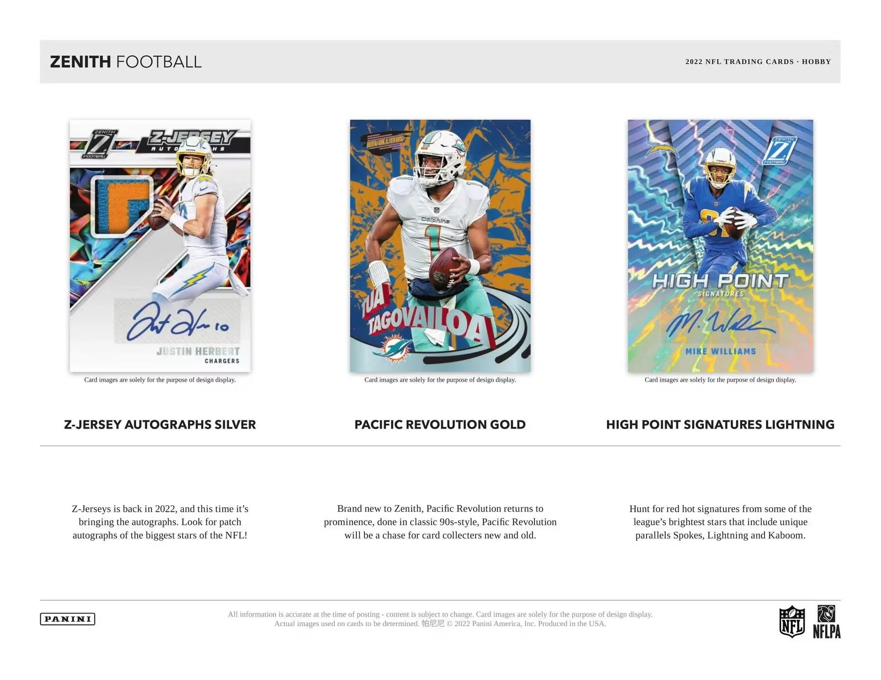 2022 Panini Zenith Football Hobby Box - Image 12