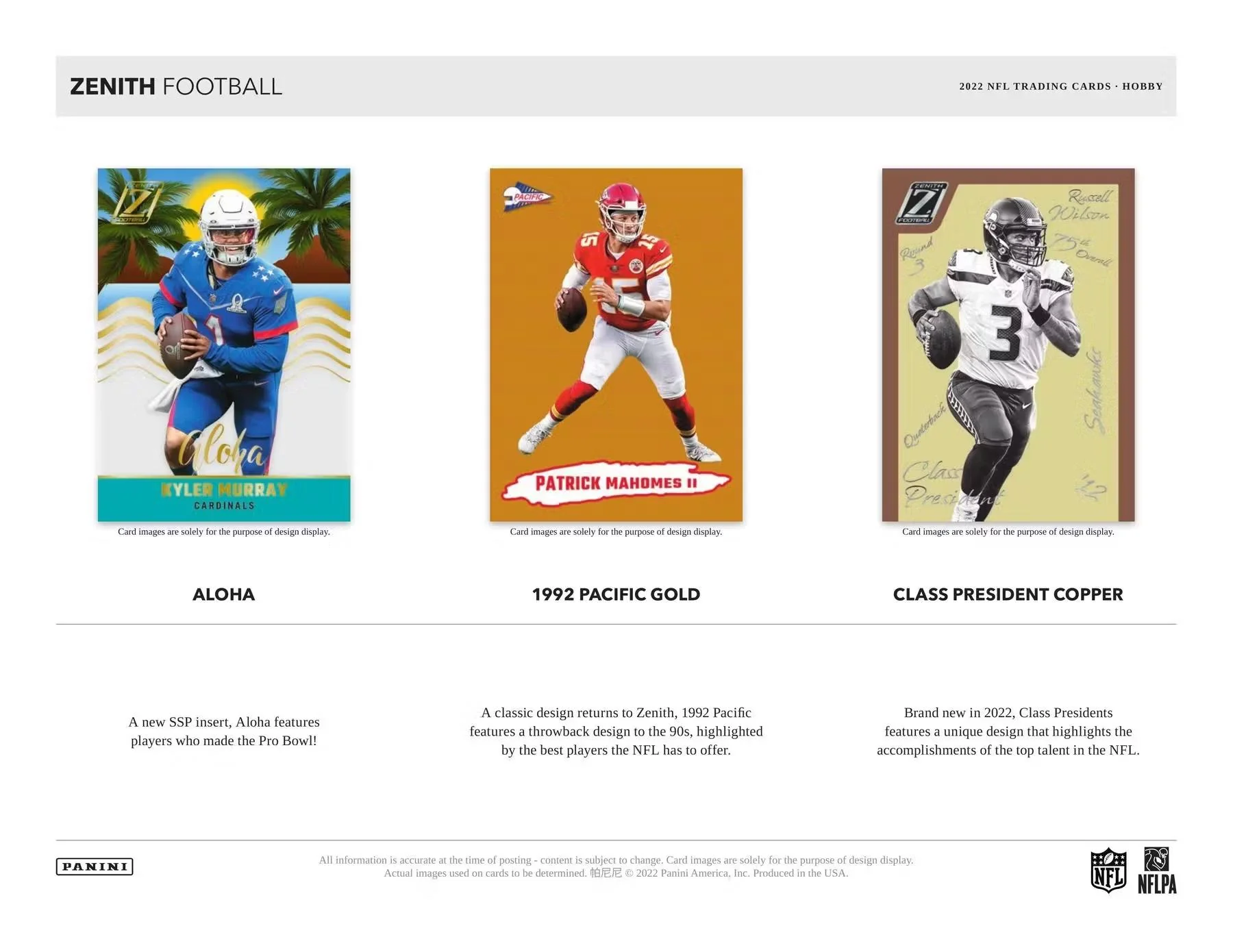 2022 Panini Zenith Football Hobby Box - Image 18