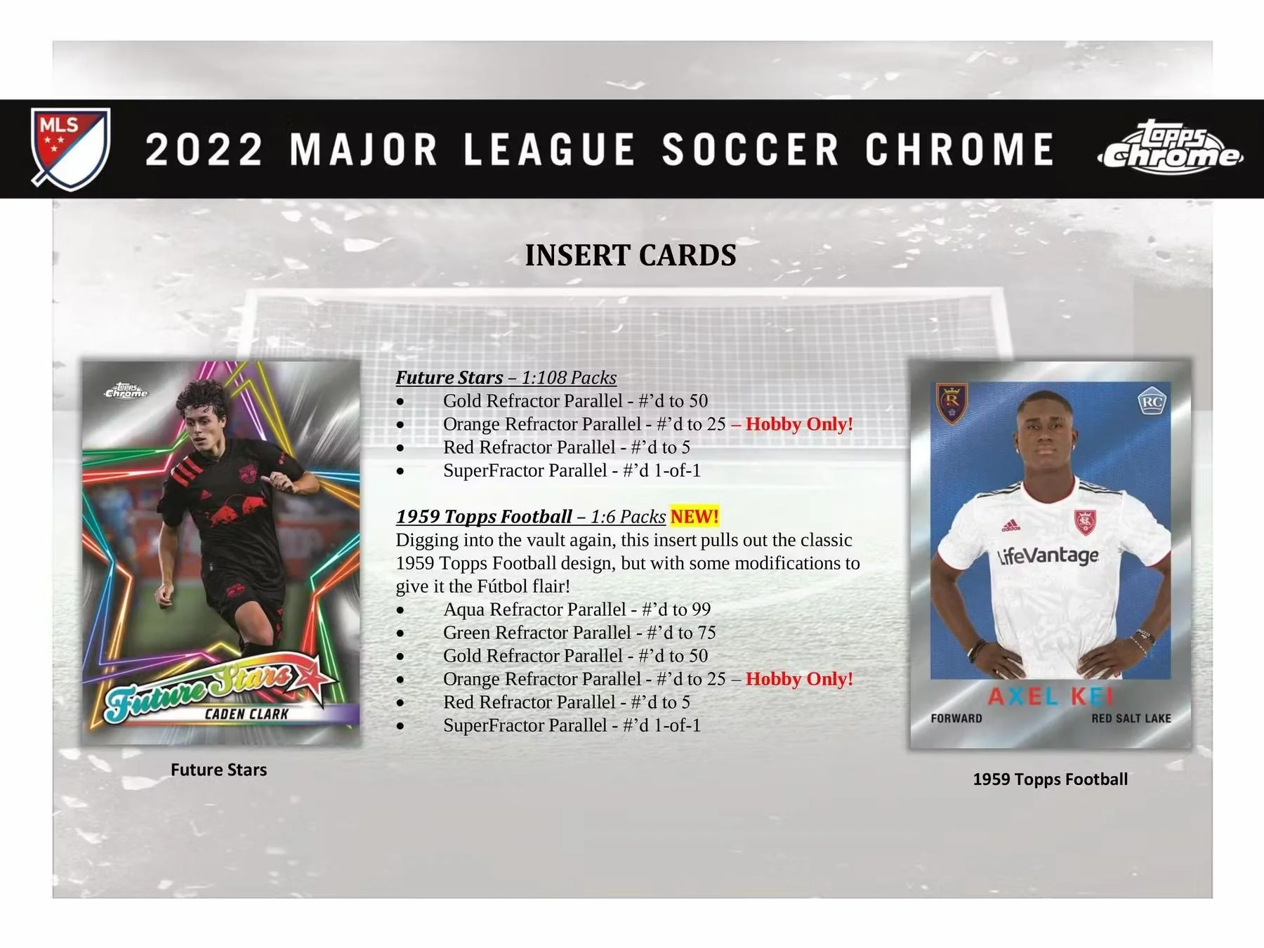 2022 Topps MLS Chrome Soccer Hobby Box - Image 5