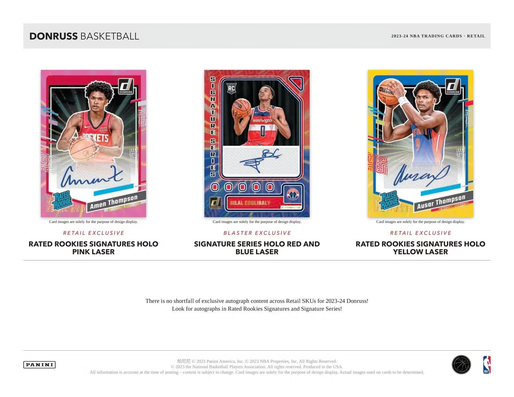 2023-24 Panini Donruss Basketball Blaster Box - Image 4