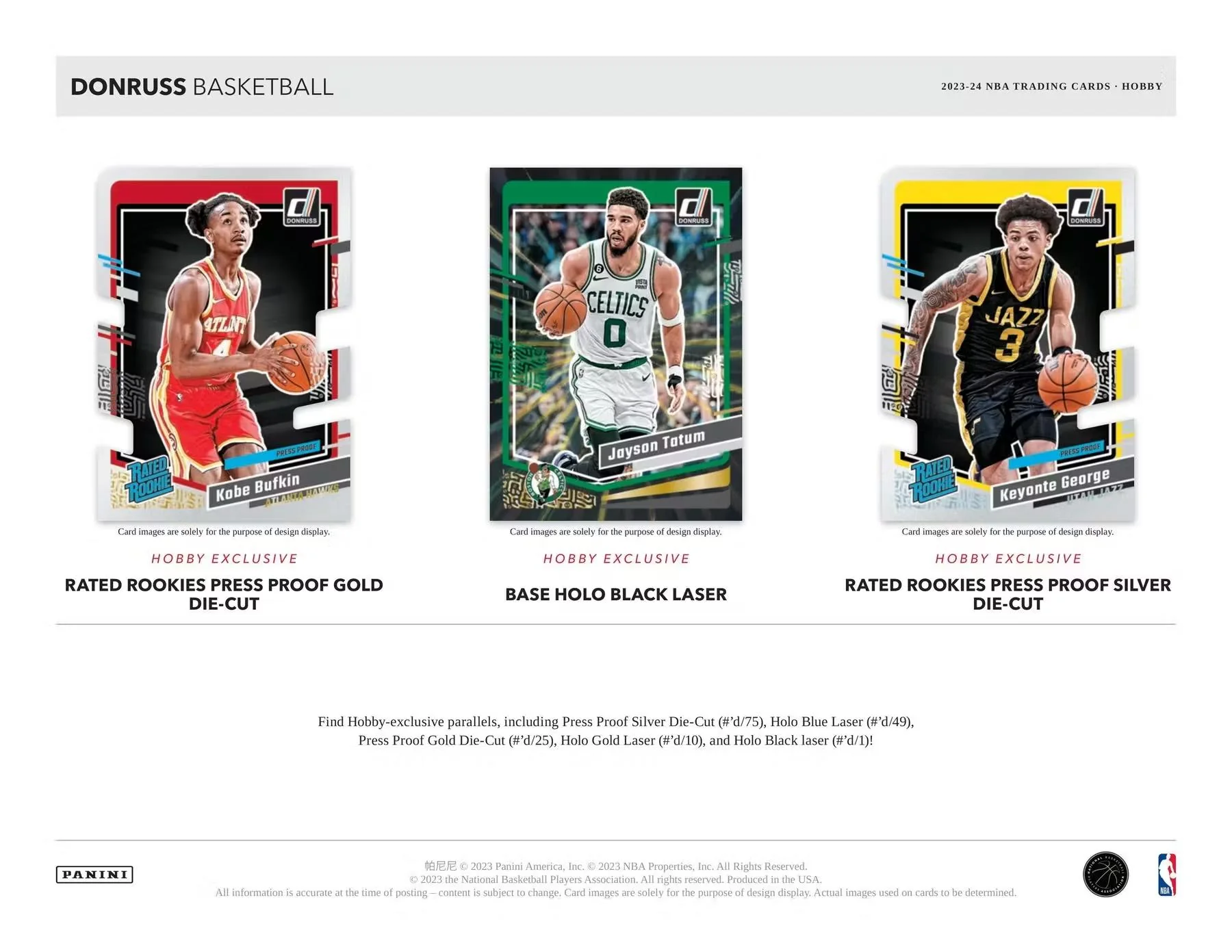 2023-24 Panini Donruss Basketball Hobby Box - Image 4