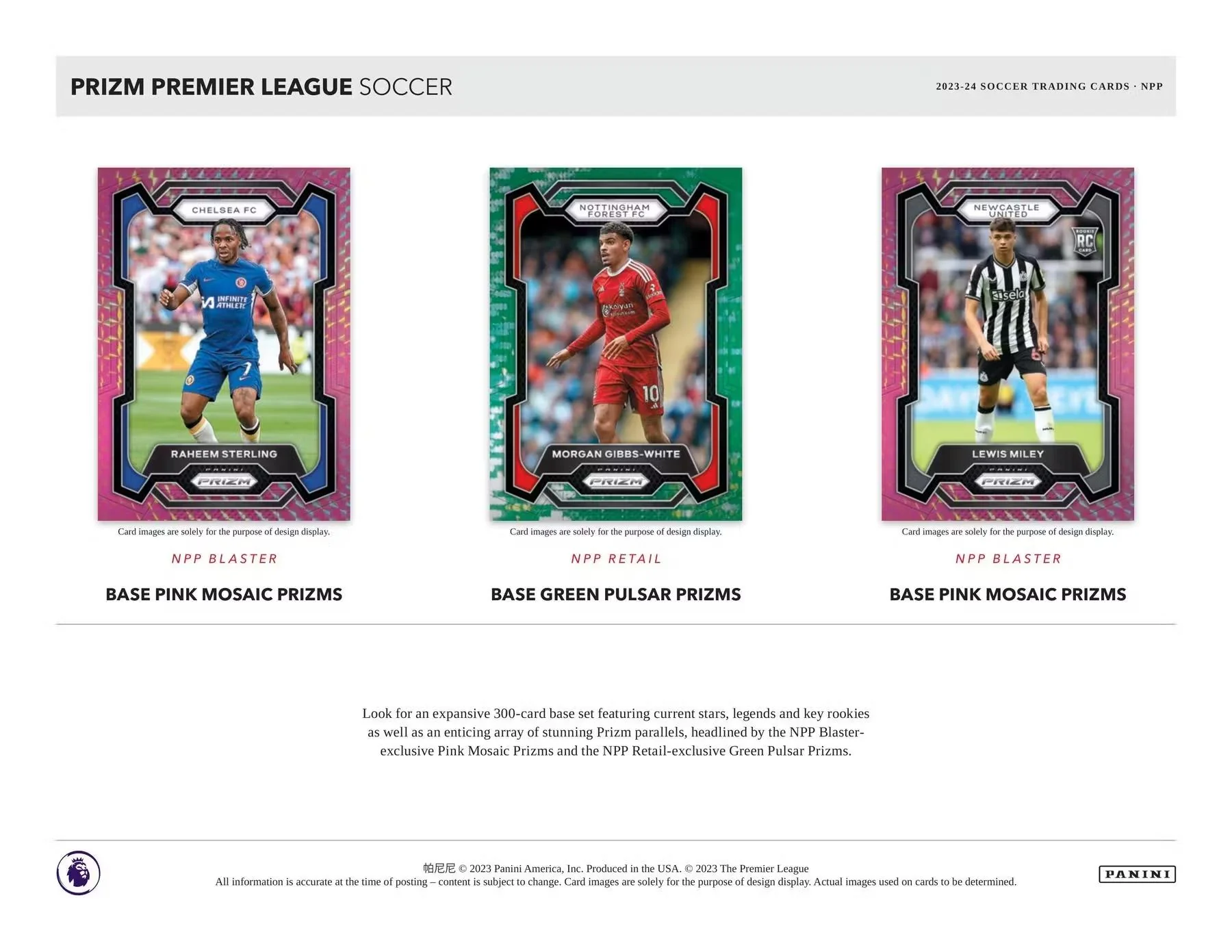 2023-24 Panini Prizm Premier League Soccer Retail Box - Image 4