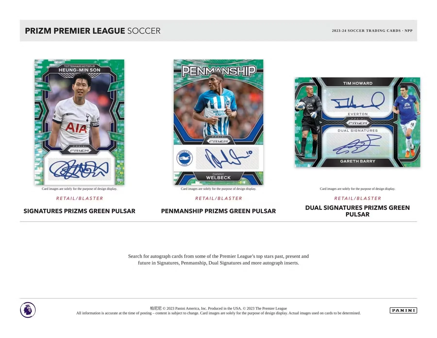 2023-24 Panini Prizm Premier League Soccer Retail Box - Image 5
