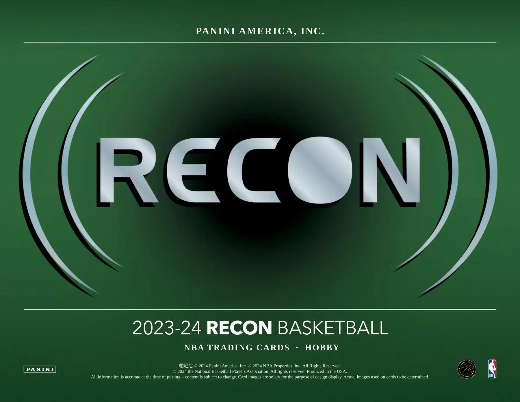 2023-24 Panini Recon Basketball Hobby Box - Image 3
