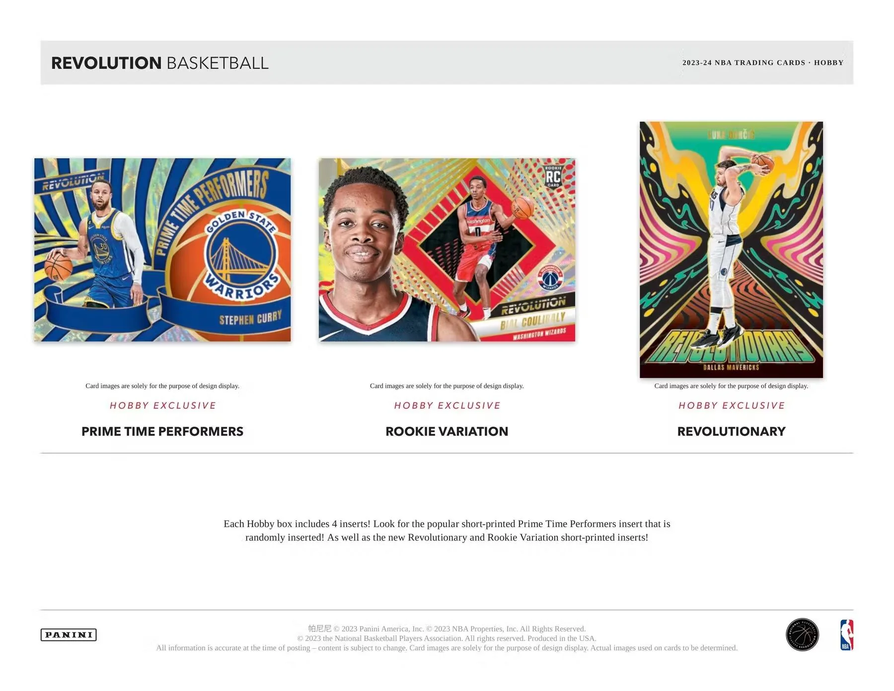 2023-24 Panini Revolution Basketball Hobby Box - Image 4