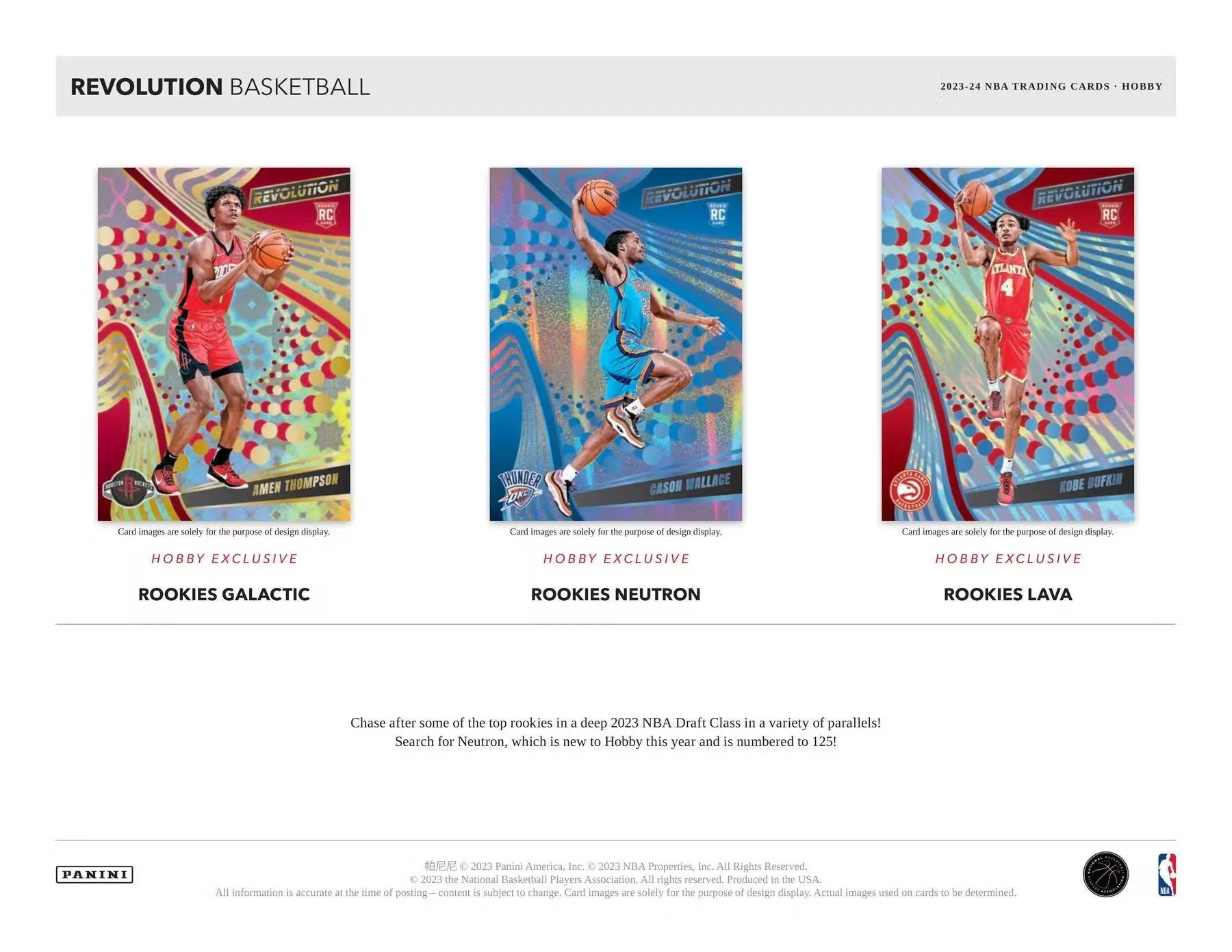 2023-24 Panini Revolution Basketball Hobby Box - Image 5