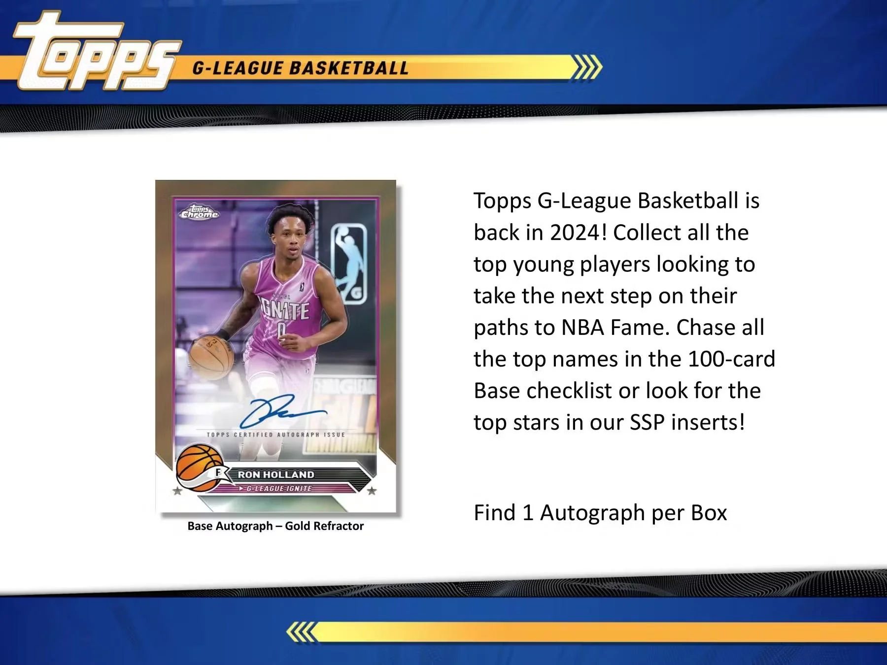 2023-24 Topps G-League Basketball Hobby Box - Image 6