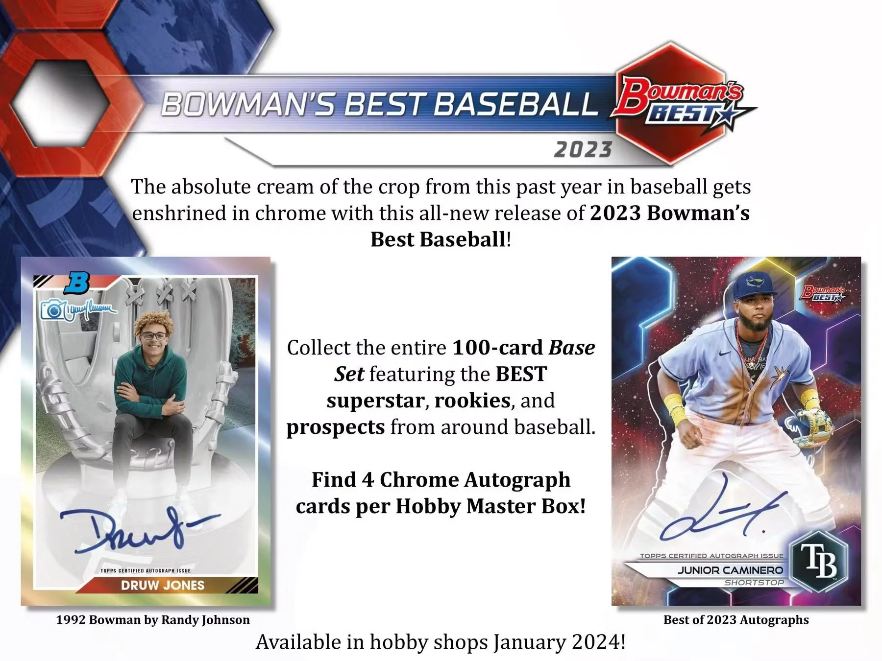 2023 Bowman's Best Baseball Hobby Box - Image 6