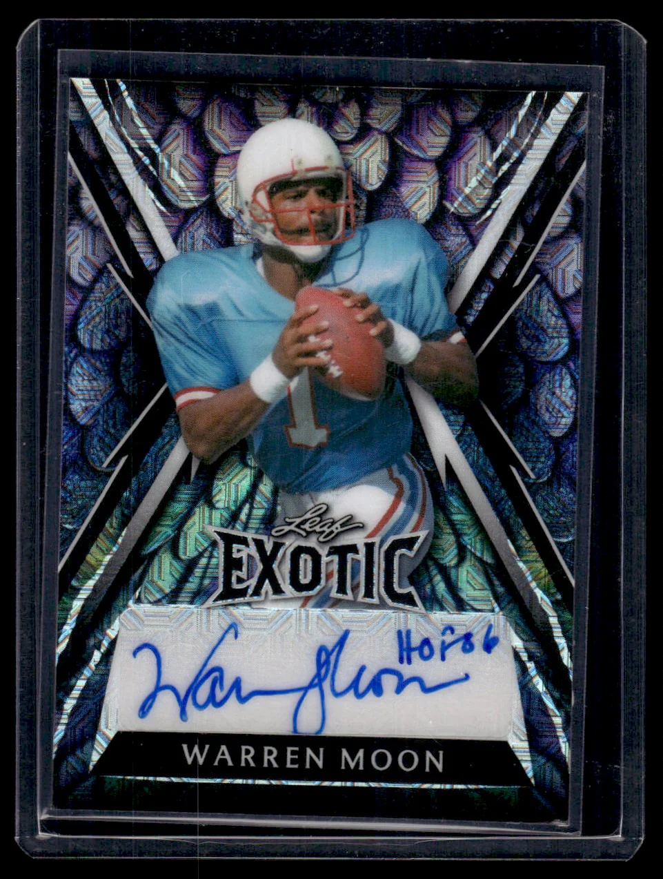 2023 Leaf Exotic Warren Moon #BA-WM1 Auto /2