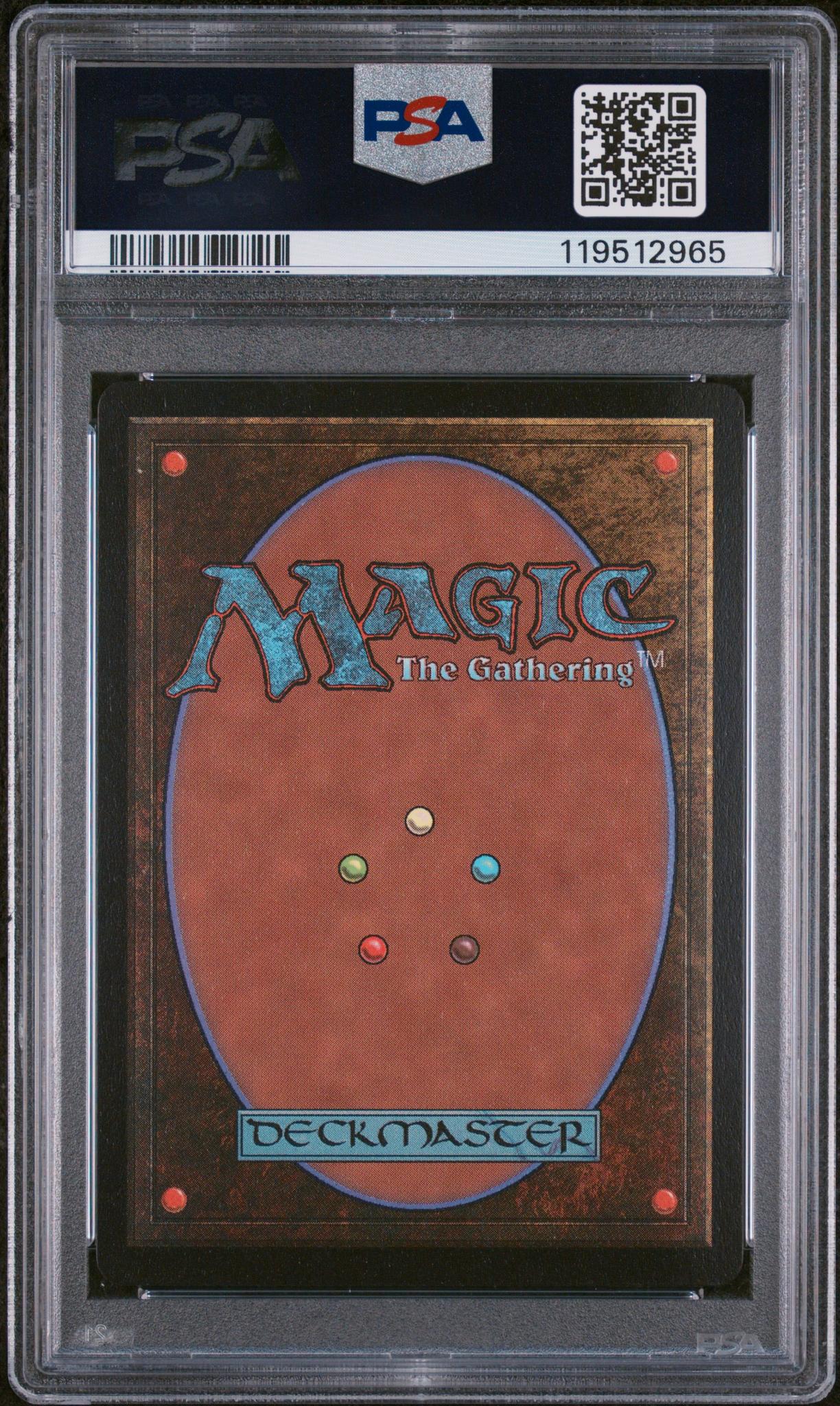 2023 Magic The Gathering SPG Showcase Neon Ink Blue Mana Crypt #17c PSA 10 - Image 2