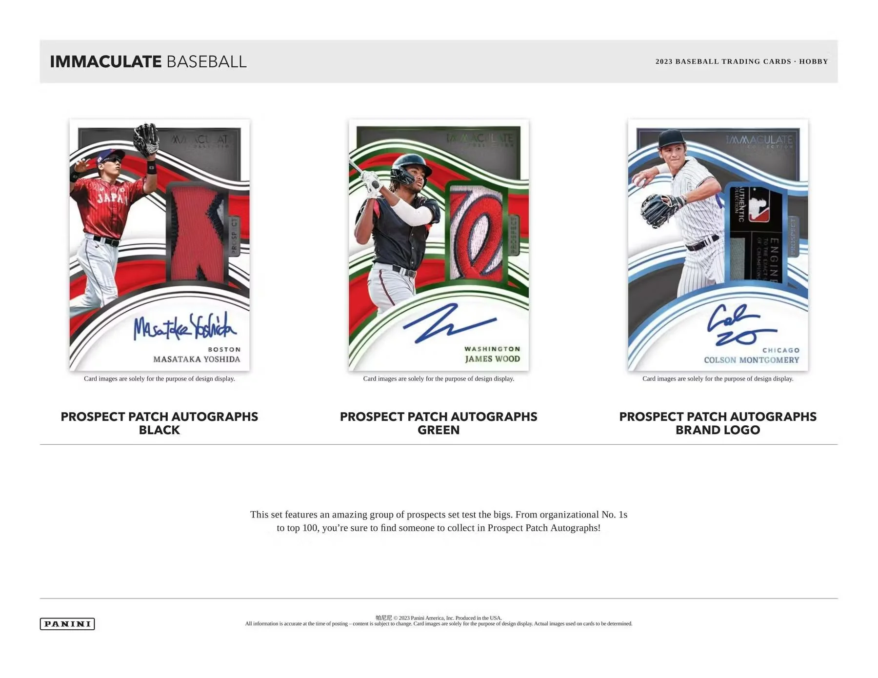 2023 Panini Immaculate Baseball Hobby Box - Image 3