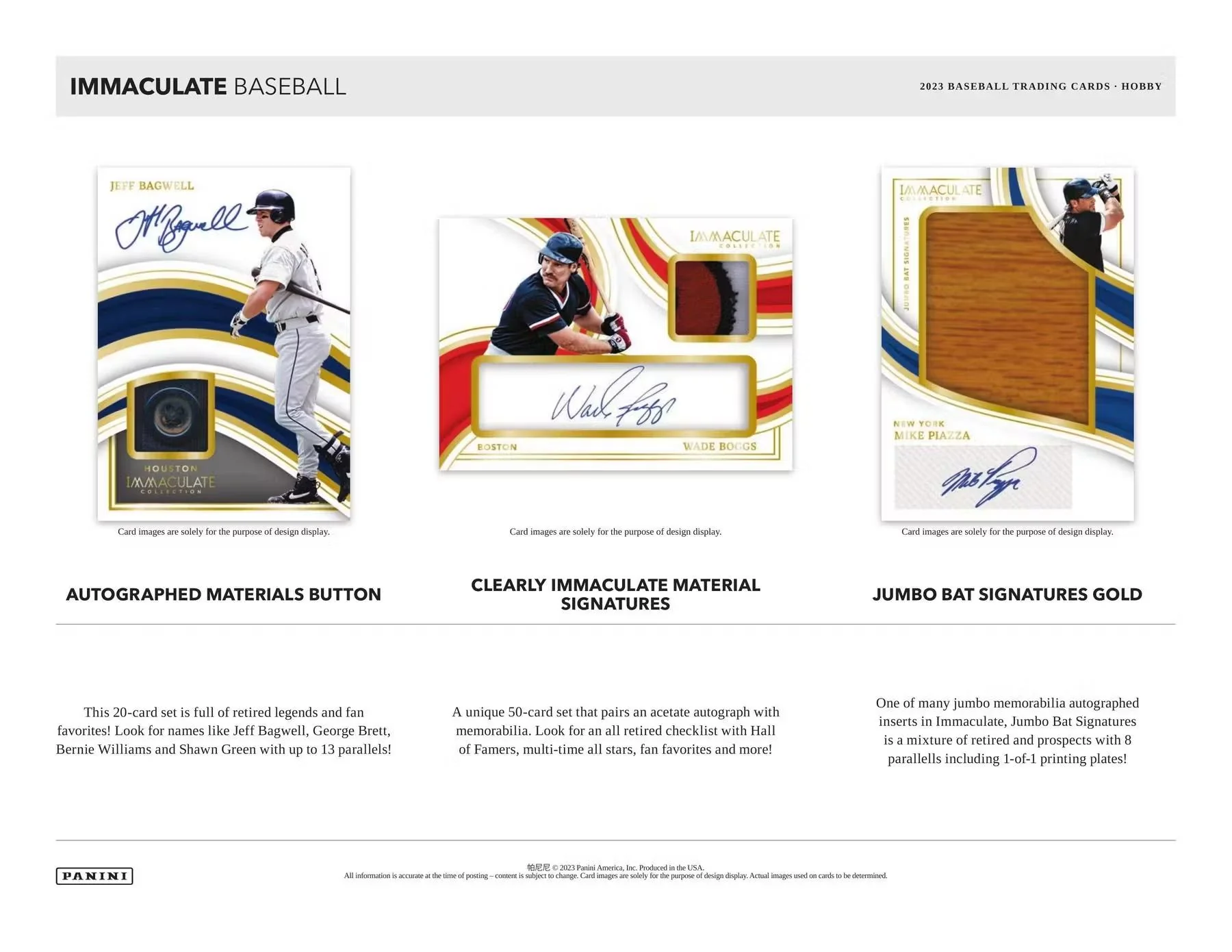 2023 Panini Immaculate Baseball Hobby Box - Image 4