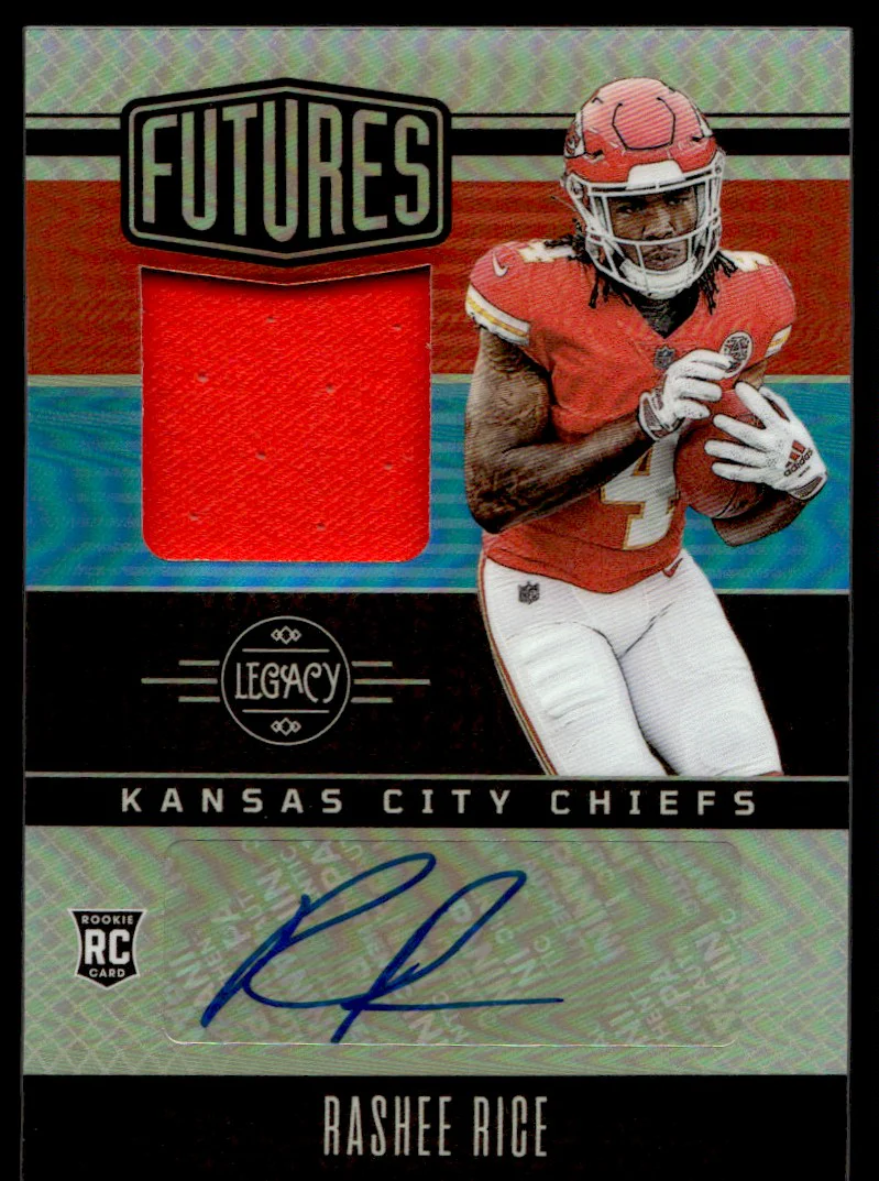 2023 Panini Legacy FAPS-17 Rashee Rice Futures Patch Autographs Rookie /249 Kansas City Chiefs - Image 2