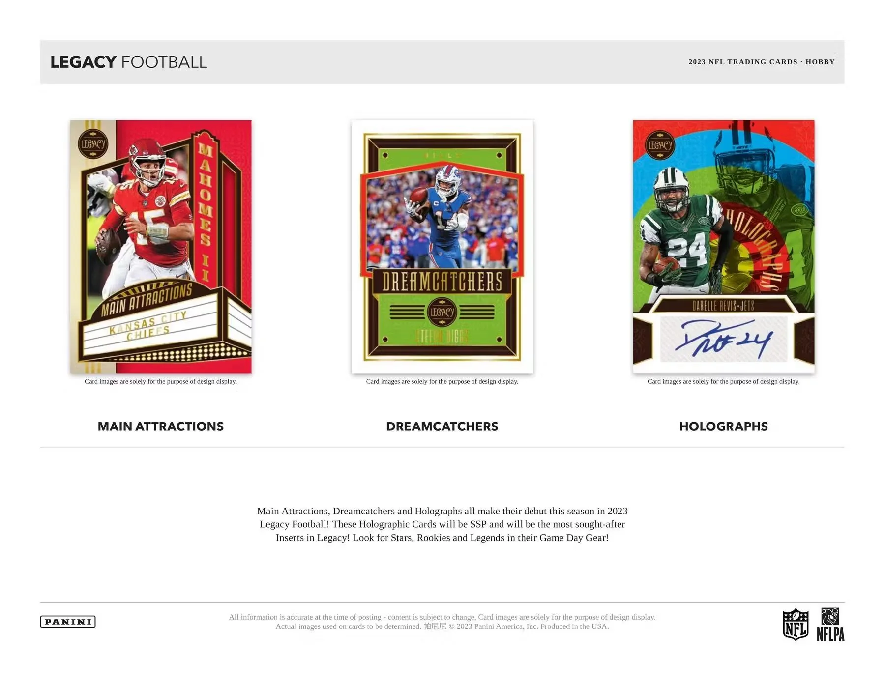 2023 Panini Legacy Football Hobby Box - Image 7