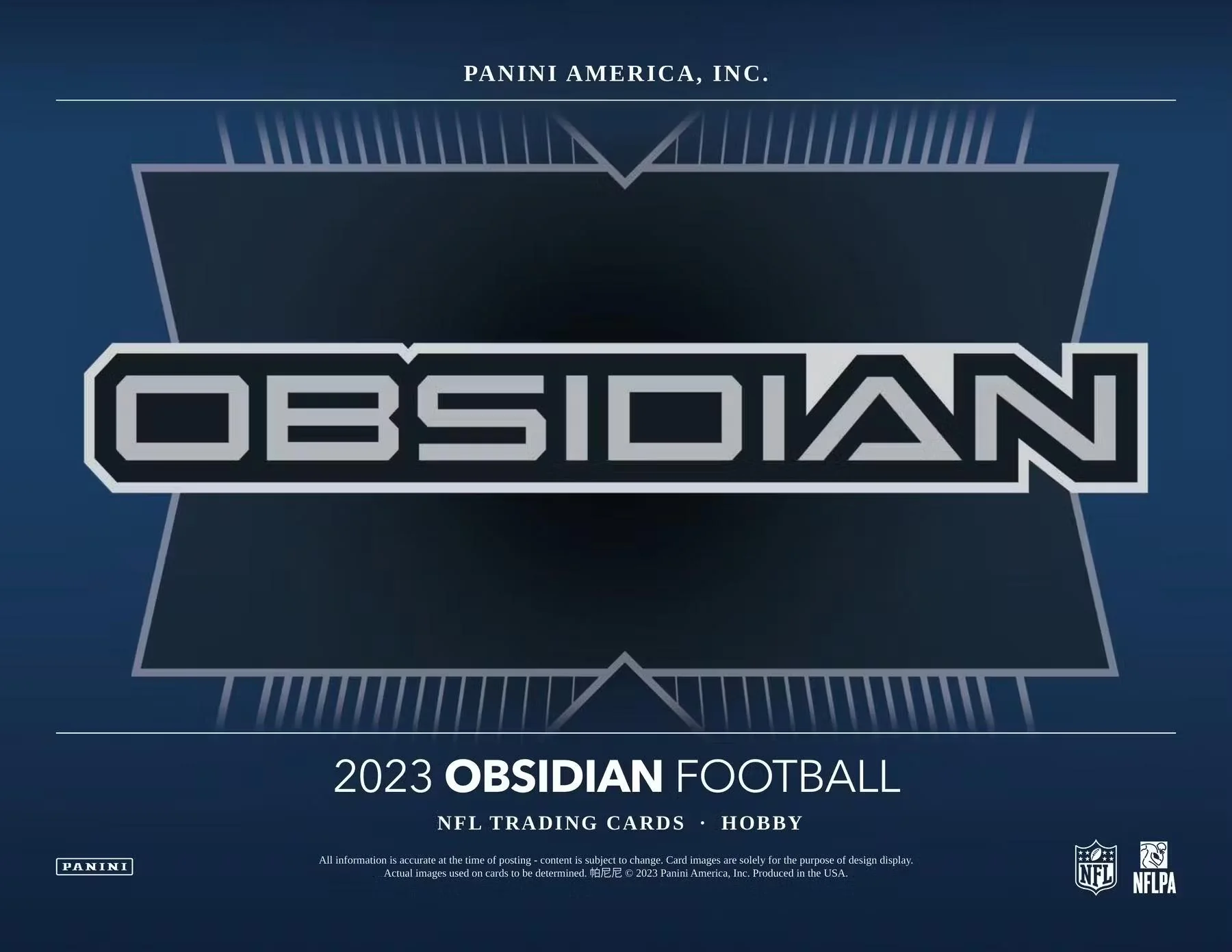 2023 Panini Obsidian Football Hobby Box - Image 2