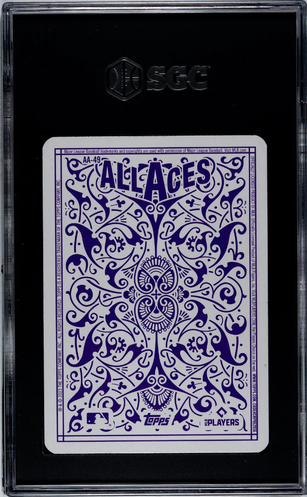 2023 Topps All Aces Jacob deGrom #AA-49 SGC 10 - Image 2