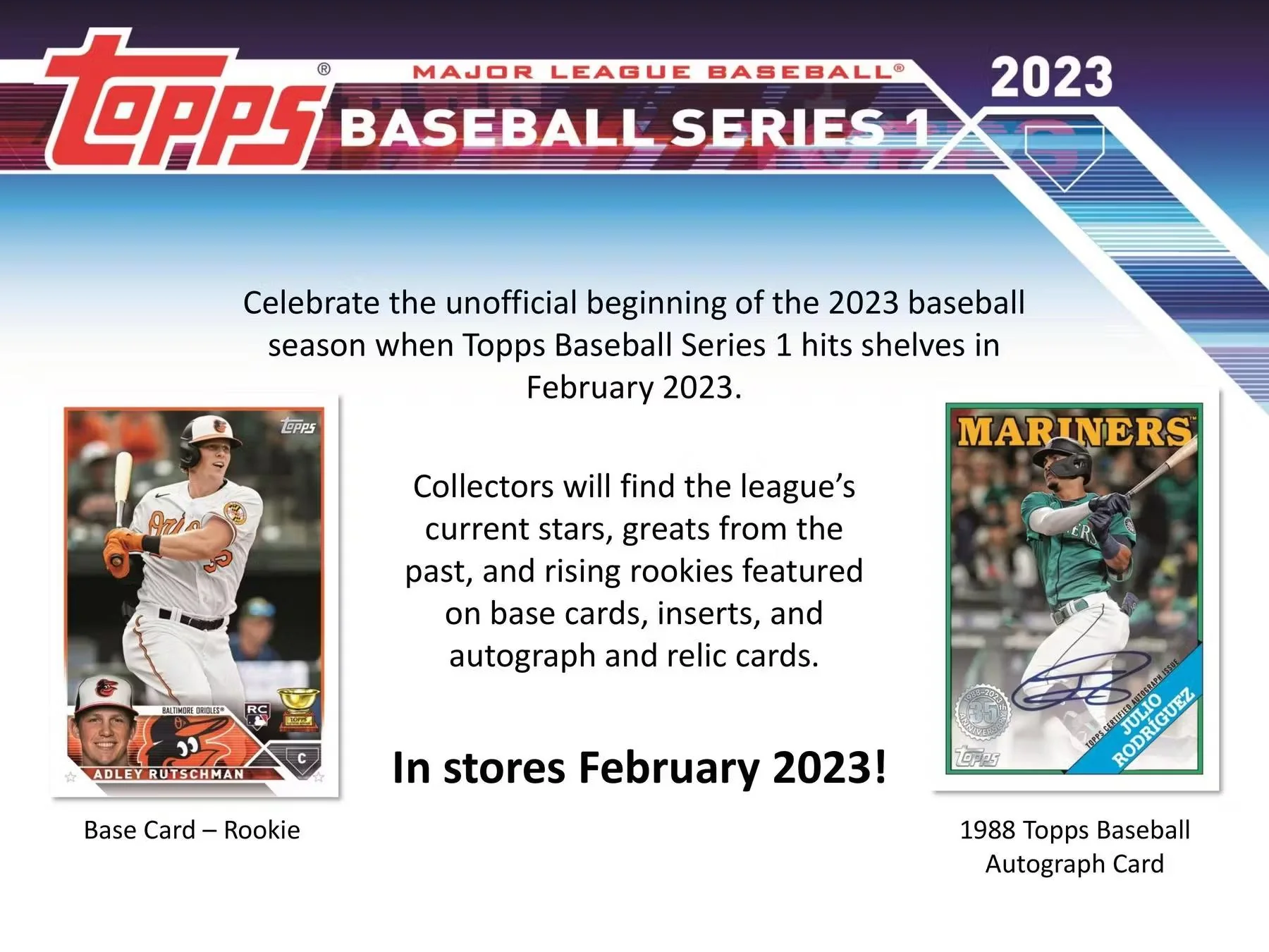 2023 Topps Series 1 Baseball Hanger Box - Image 6