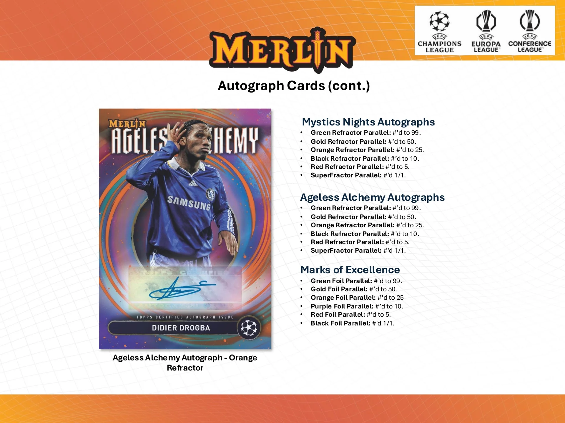 2024-25 Topps UEFA Club Competitions Merlin Chrome Soccer Blaster Box - Image 7