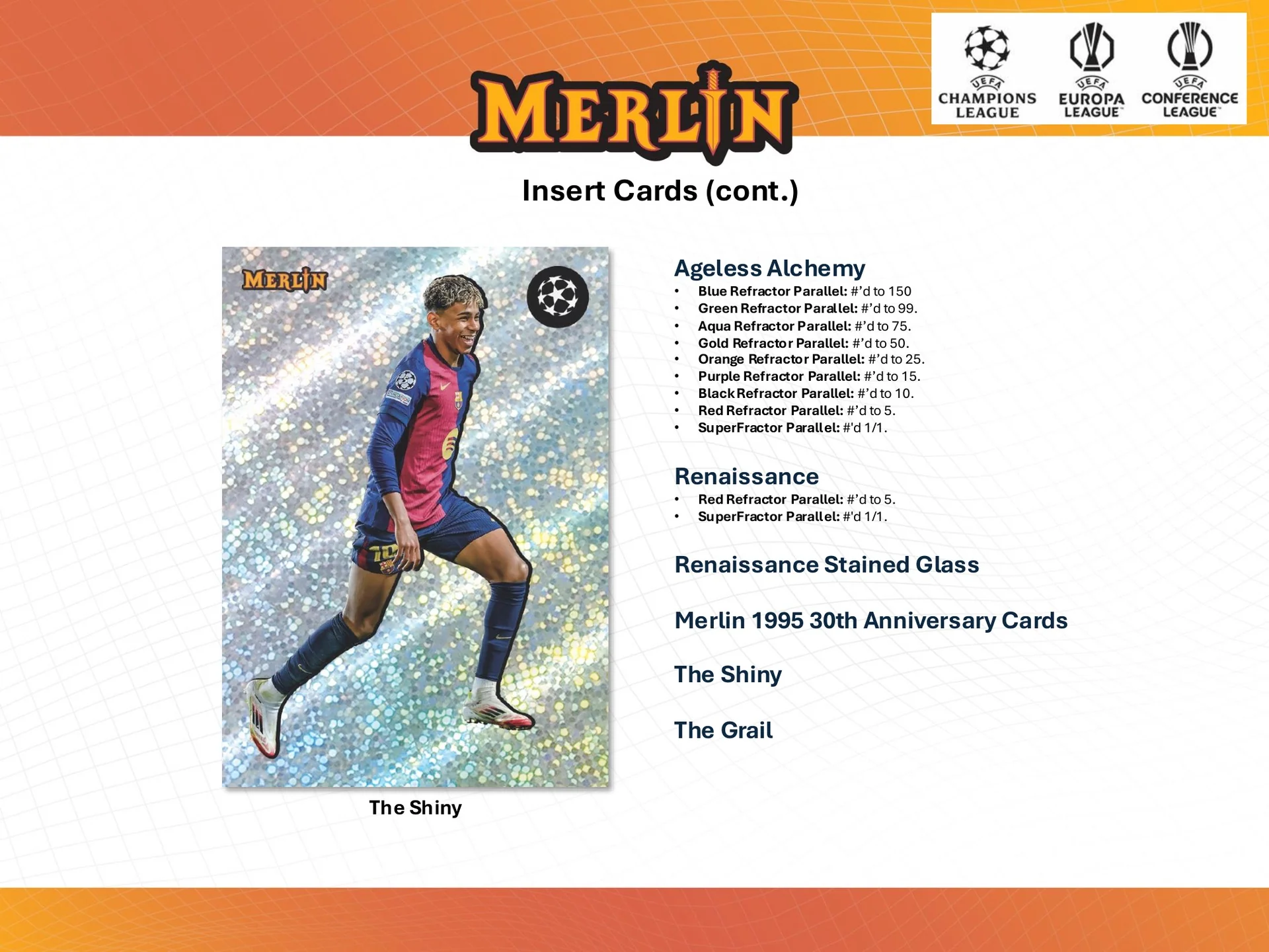 2024-25 Topps UEFA Club Competitions Merlin Chrome Soccer Hobby Box - Image 5