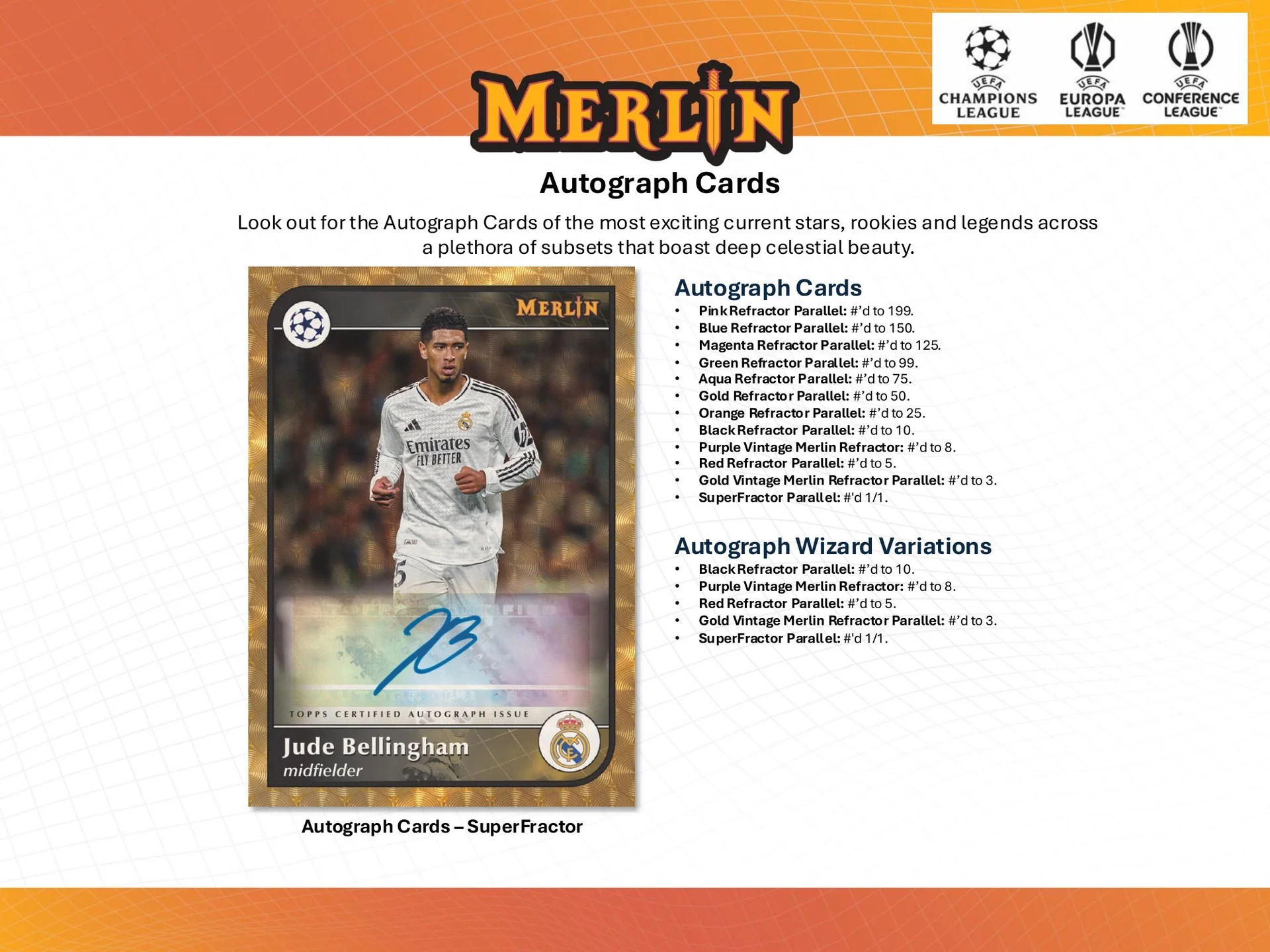 2024-25 Topps UEFA Club Competitions Merlin Chrome Soccer Hobby Box - Image 6