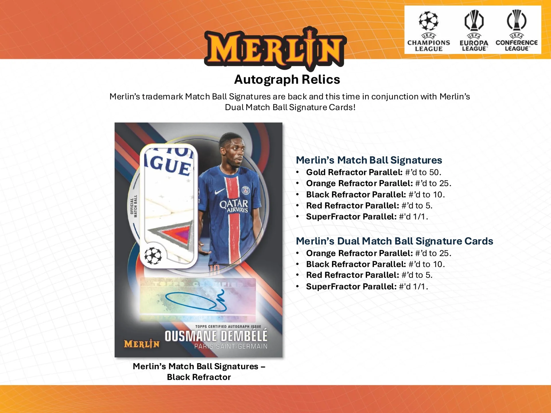2024-25 Topps UEFA Club Competitions Merlin Chrome Soccer Hobby Box - Image 8