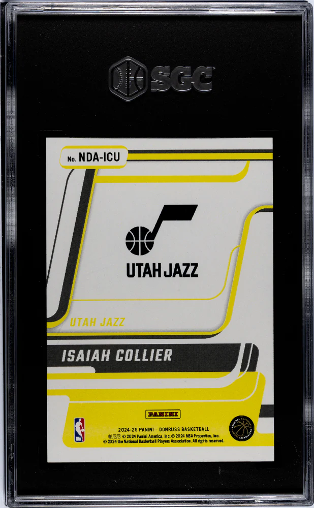 2024 Donruss Next Day Isaiah Collier #NDA-ICU RC SGC 9.5 - Image 2