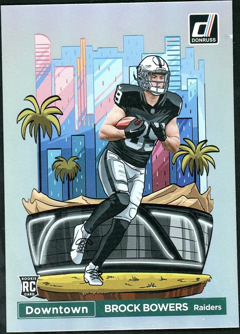 2024 Panini Donruss Downtown 17 Brock Bowers