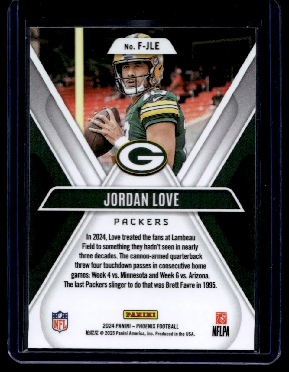 2024 Panini Phoenix Flex Jordan Love #F-JLE - Image 2