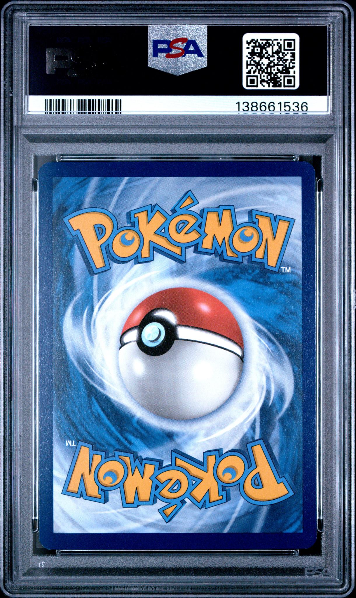 2024 Pokemon Scarlet and Violet Black Star Promo Shrouded Fable Special Illustration Collection Greninja Ex #132 PSA 9 - Image 2