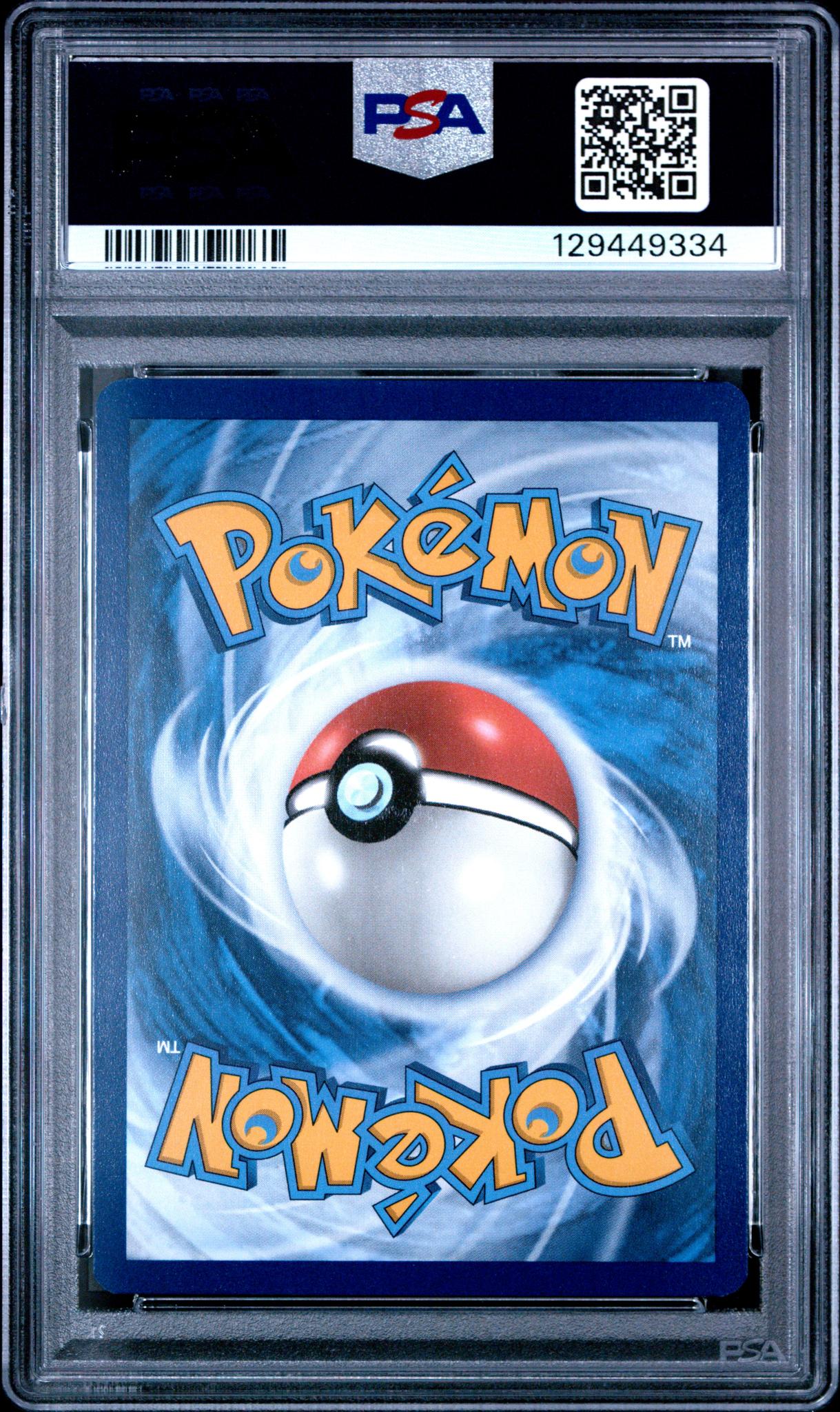 2024 Pokemon Scarlet and Violet Temporal Forces Ultra Rare Morty's Conviction #201 PSA 10 - Image 2
