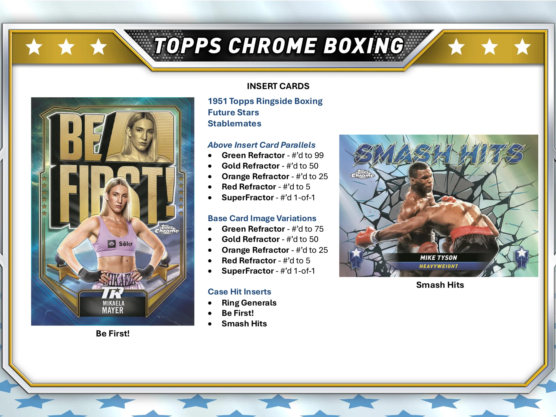 2024 Topps Chrome Boxing Hobby Box - Image 4