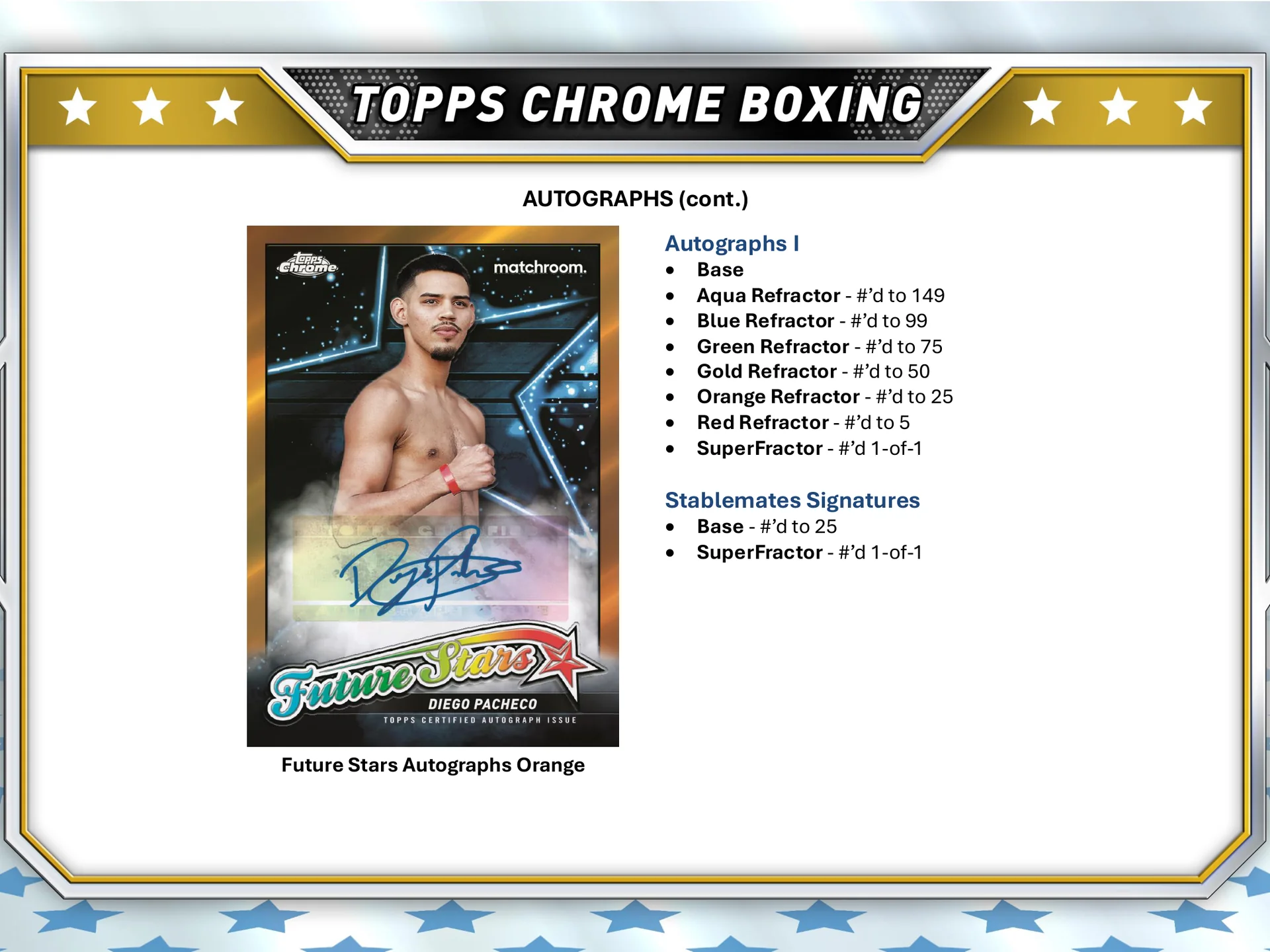 2024 Topps Chrome Boxing Hobby Box - Image 6
