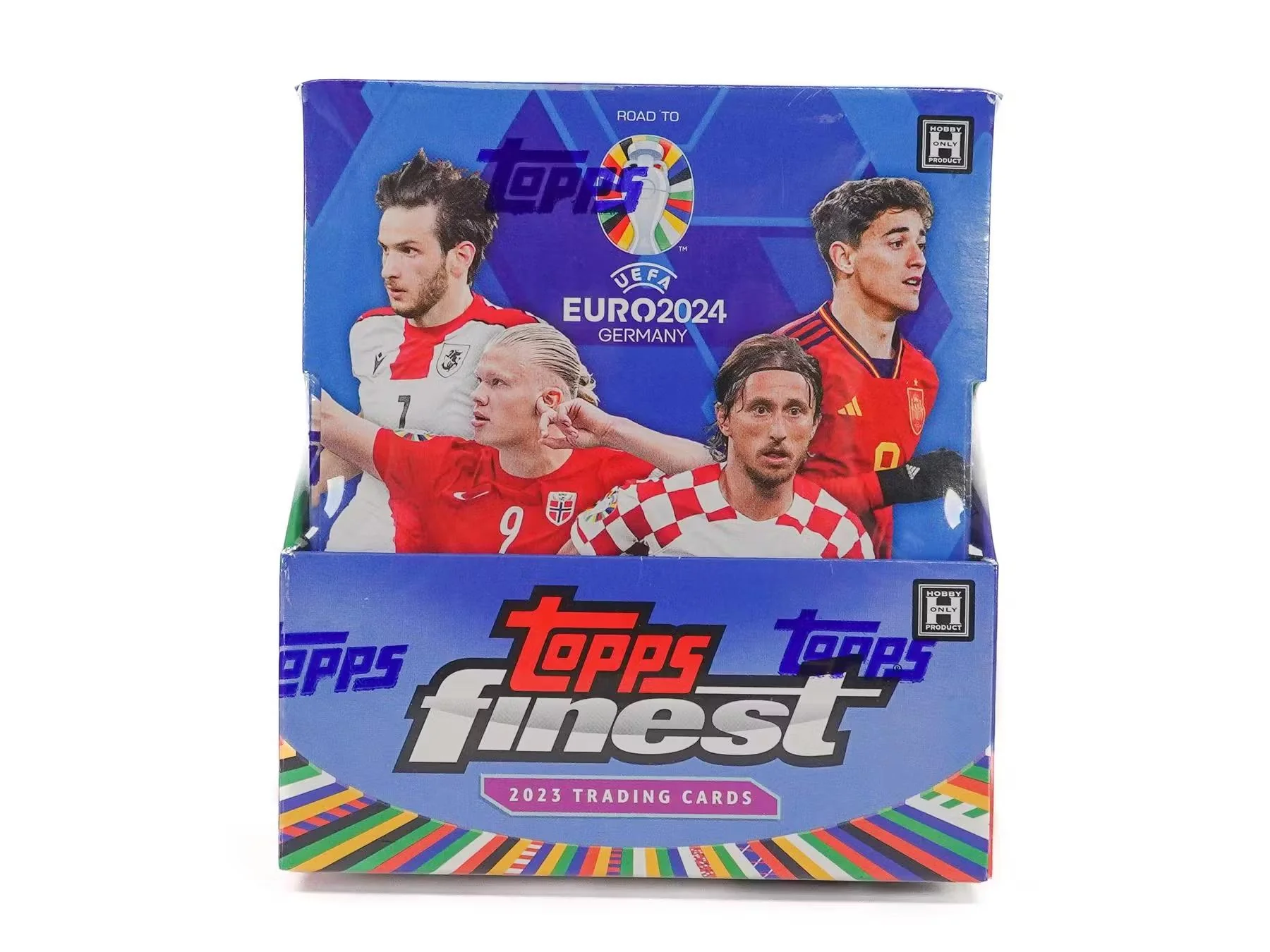 2024 Topps Finest Road to UEFA Euro Soccer Hobby Box - Image 7